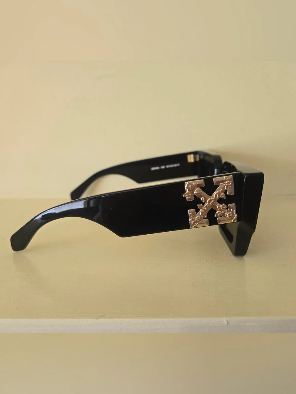 Off-White Black Oversized Square Sunglasses Catalina OERI003 55-20-145